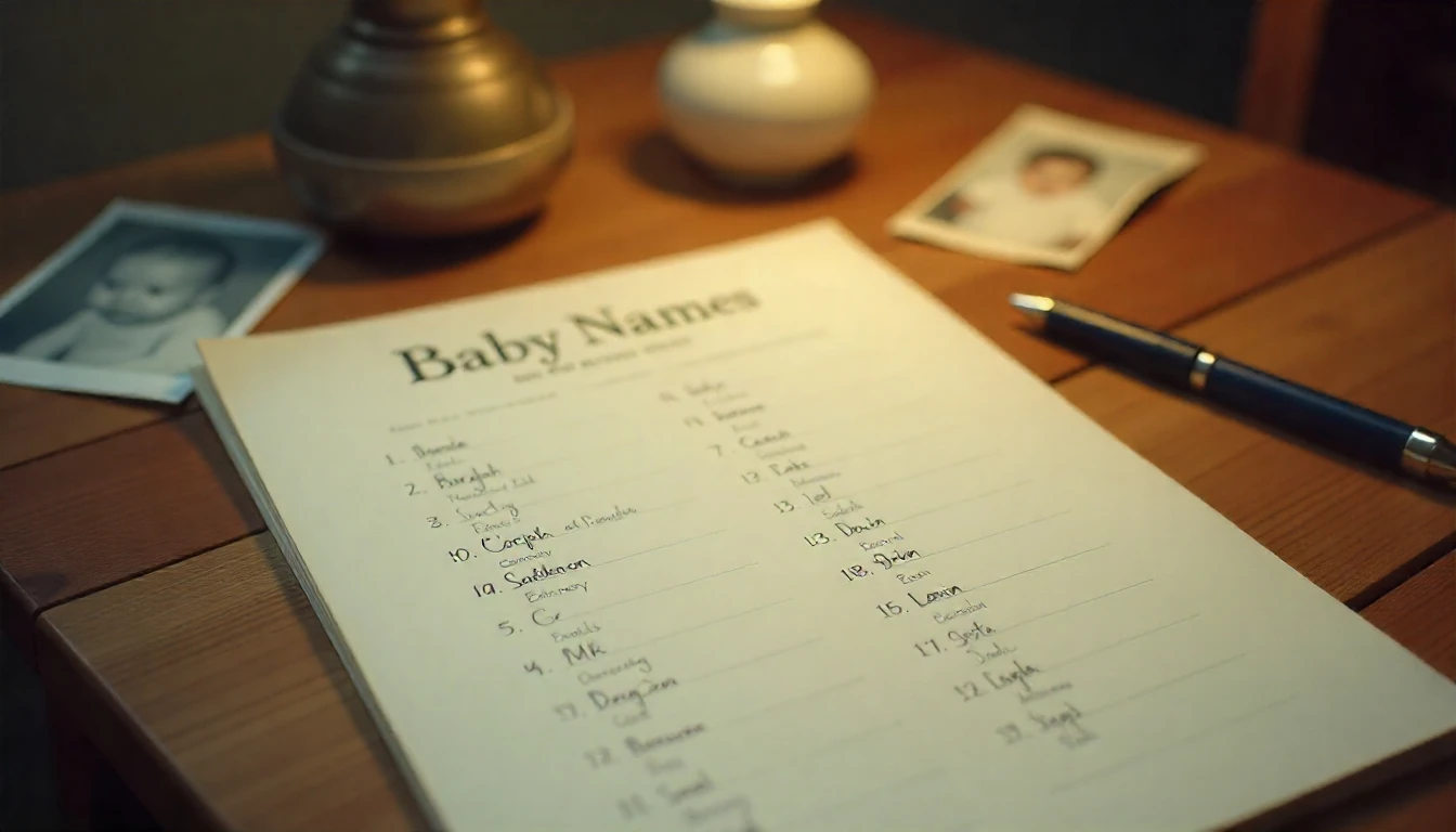 Baby Names Going Extinct