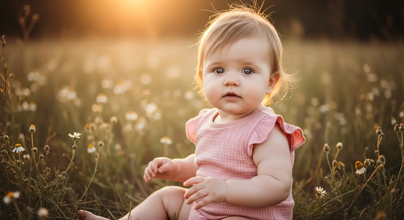 Baby Girl Set Outdoor